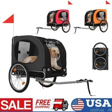 Foldable Pet Bicycle Trailer