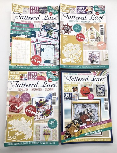 Tattered lace magazines - tattered,