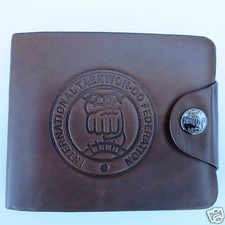 ITF TAEKWONDO LEATHER WALLET - Also Cuff Links, Tie clip, Key Ring - Super Gifts
