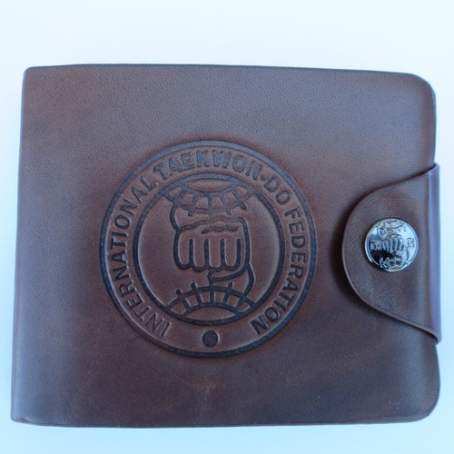 Itf taekwondo leather wallet - wallet,