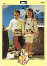 Robin Wools Ltd, Rosie & Jim Sweater Knitting Instructions - 15300