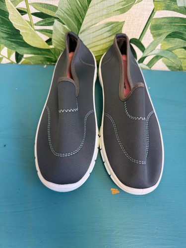 Damart blue slip shoes size - blue,