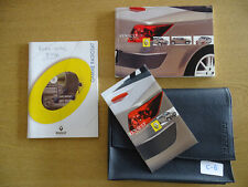 GENUINE RENAULT MEGANE 2002-2006 OWNERS MANUAL HANDBOOK WALLET PACK C-6