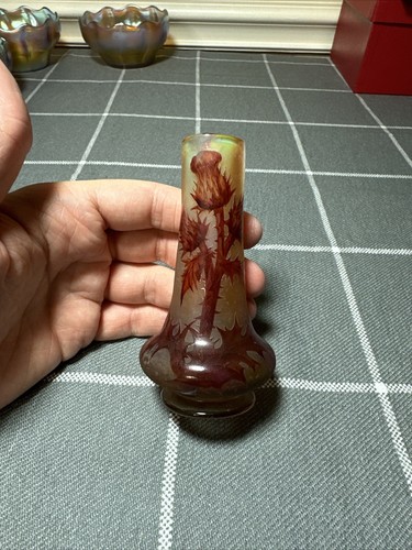 Antique daum nancy enamel - daum,