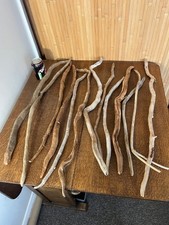 Driftwood  x13 long delicate roots of bogwood for,  vivarium , crafts or Display
