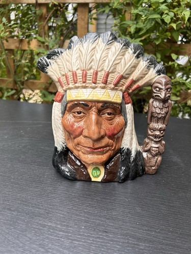 North american indian toby jug - north,