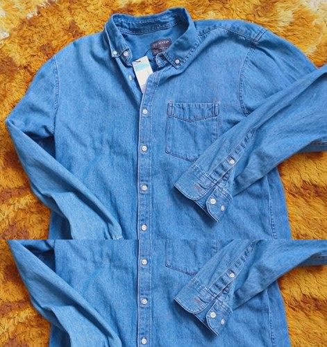 Primark mens denim shirt size - primark,