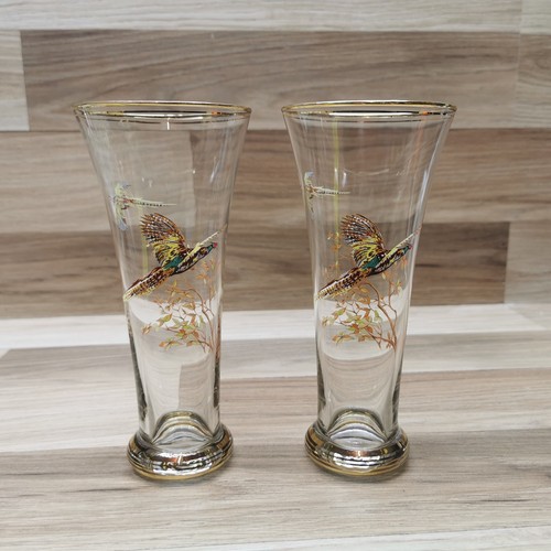 Set pheasant decorated - of,