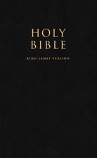 HOLY BIBLE: King James Version (KJV) Popular Gift & Award Black Leatherette
