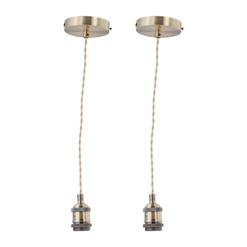 Set antique brass vintage - set, 2