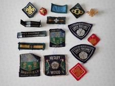 Vintage 1970s cub scout badges