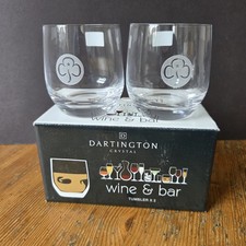 2 Dartington Crystal Tumbler