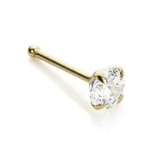 9ct Solid Yellow Gold CZ