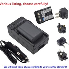 NB-2LH Battery or Charger for Canon EOS 350D 400D Rebel XT Digital Rebel XTi