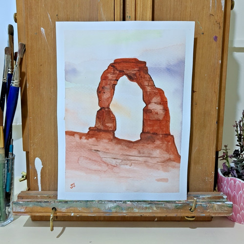 Original watercolor painting - original,