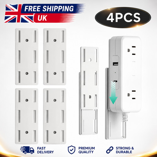 Pcs adhesive power strip - 4,
