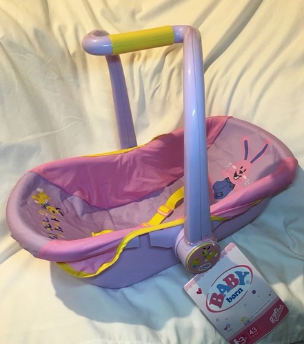 Baby born pink purple doll - born,