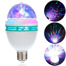 E27 RGB Rotating Disco Ball