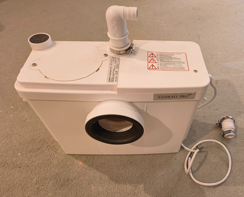 Saniflo macerator unit