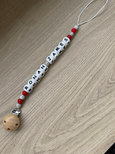 Personalised multicolour dummy - personalised,