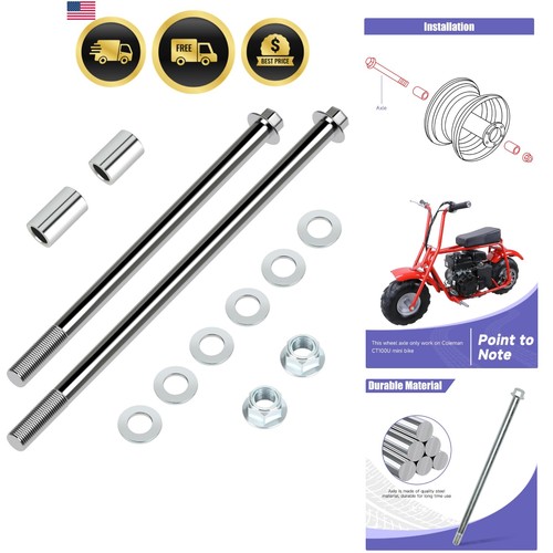 Mini bike axle - bike, set