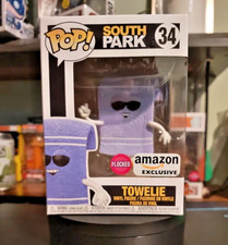 Funko Pop! South Park Towelie #34 Flocked Amazon Exclusive Brand New w protector