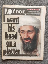 The Mirror 17 Sep 2001 Osama