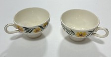 2 Vtg Homer Laughlin China Tea