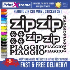 Piaggio ZIP Stickers Decals