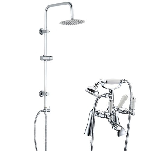 Traditional bath shower - traditional,