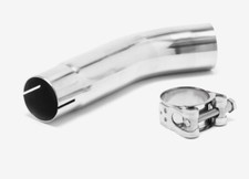 Stainless Exhaust Link Pipe for GSXR600 GSXR750 2011-2022 For 51mm Slip On Can