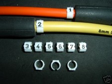 IGNITION HT LEAD MARKERS V8