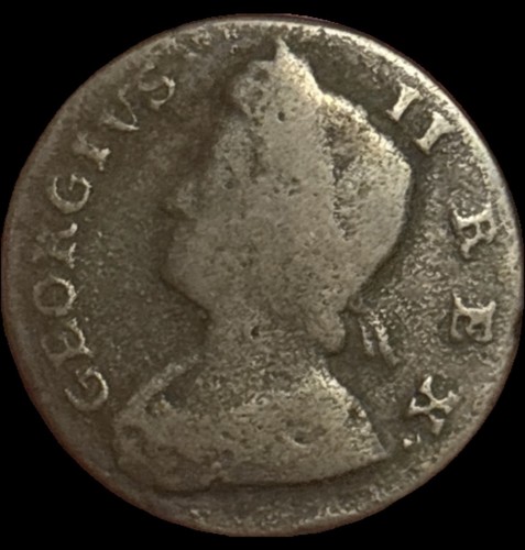 1730s george halfpenny - george,