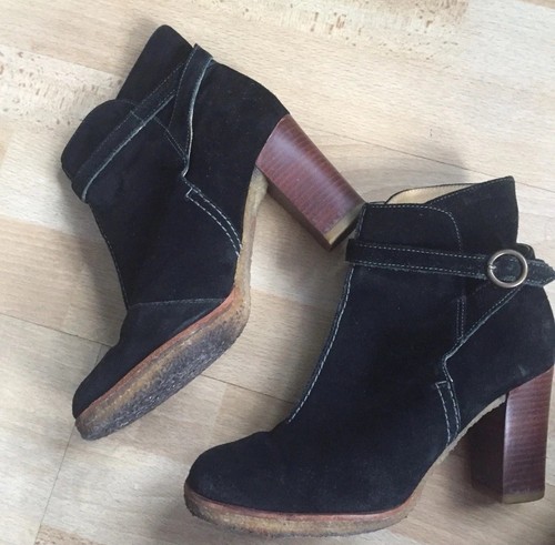 Clarks originals black suede - originals,