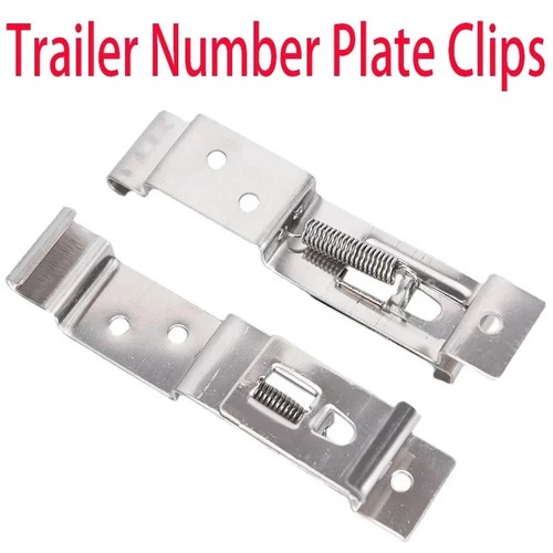Pair trailer number plate - number,