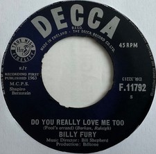 Billy Fury - Do You Really