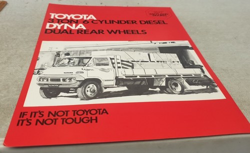 Aug 1972 toyota - toyota, dyna