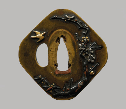Tsuba edo bushu - tsuba,