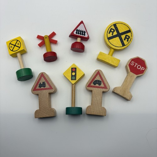 Wooden train track railway - wooden,