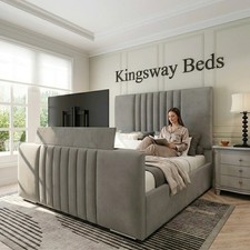 Eva Upholstered New TV Bed