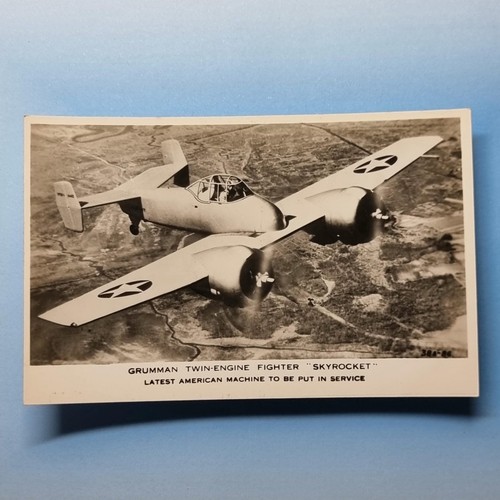 Ww2 aircraft postcard c1940 - ww2,