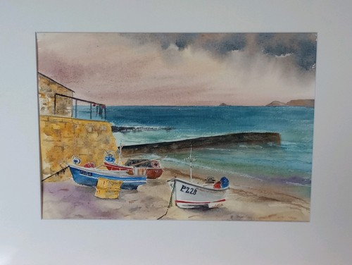 Original watercolour sennen - watercolour.,