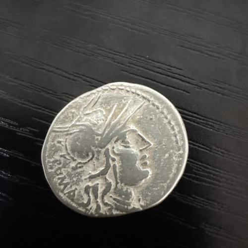 Silver coin ancient roman - coin,