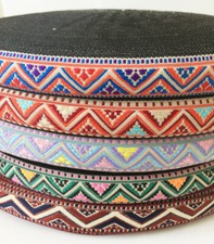 Zigzag Geometric Embroidery