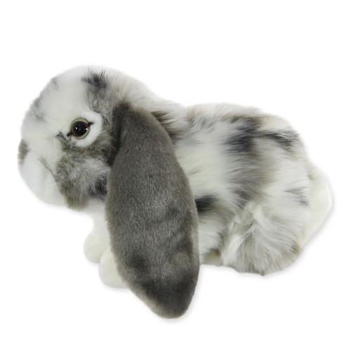 Teddy hermann grey white - teddy, &