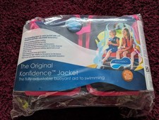 Konfidence Life Jacket Buoyancy Aid Pink Age 18 Months To 3 Yerars New