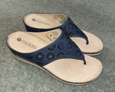 Pavers Navy Blue Size 6 Uk
