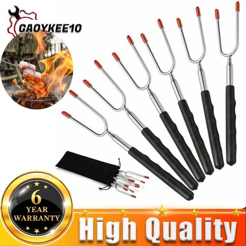 Marshmallow toasting forks - marshmallow,