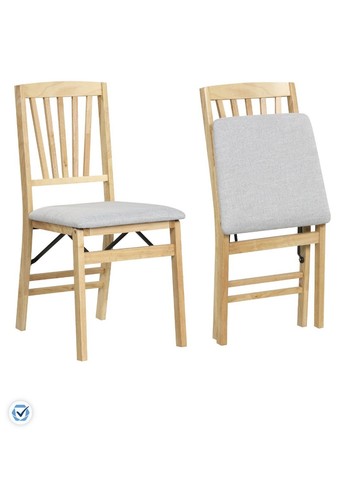 Set folding dining chairs - set, of