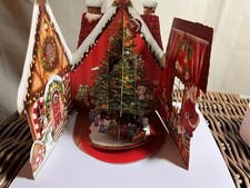 Pop up 3D ginger kittens on Christmas tree card